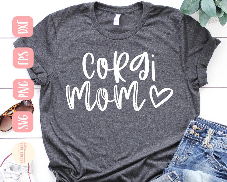 Download Corgi mom SVG design Corgi SVG file for Cricut Dog mom | Etsy