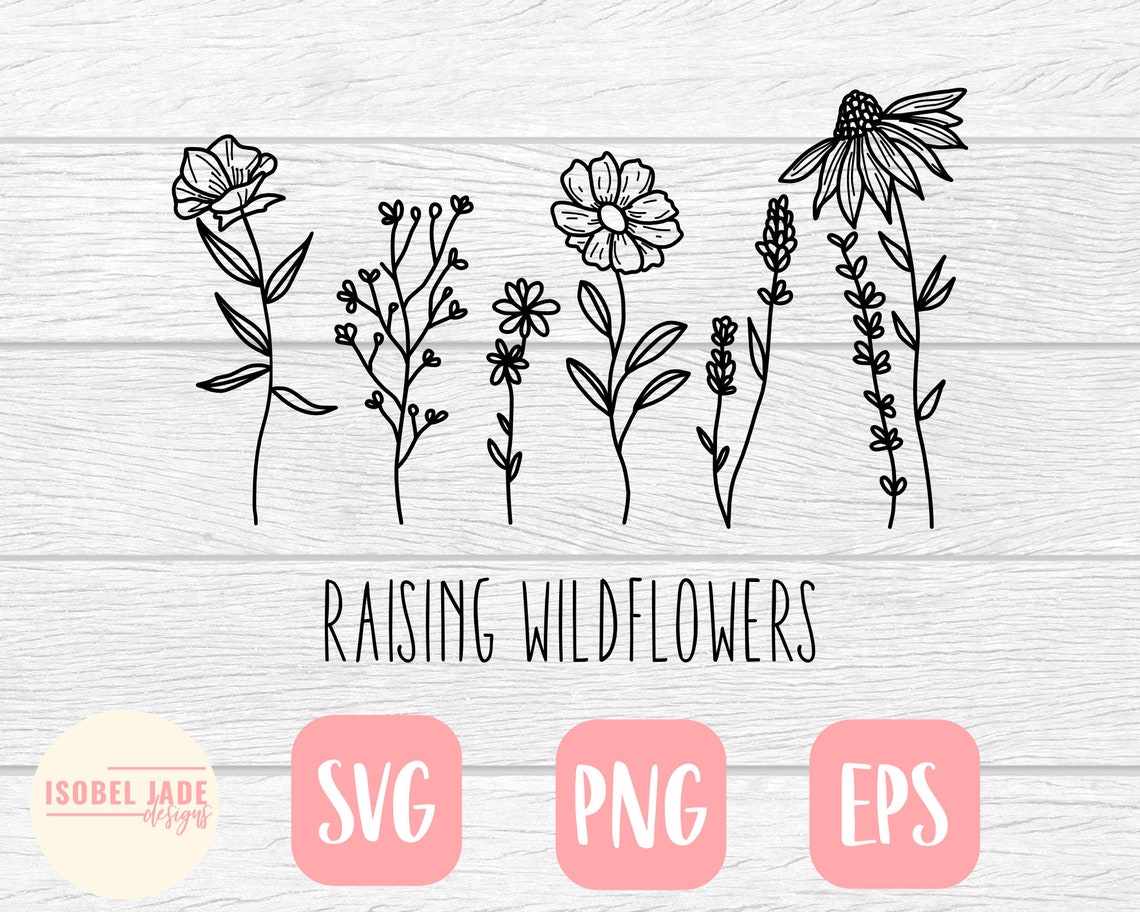 Free Free 196 Wildflower Svg SVG PNG EPS DXF File