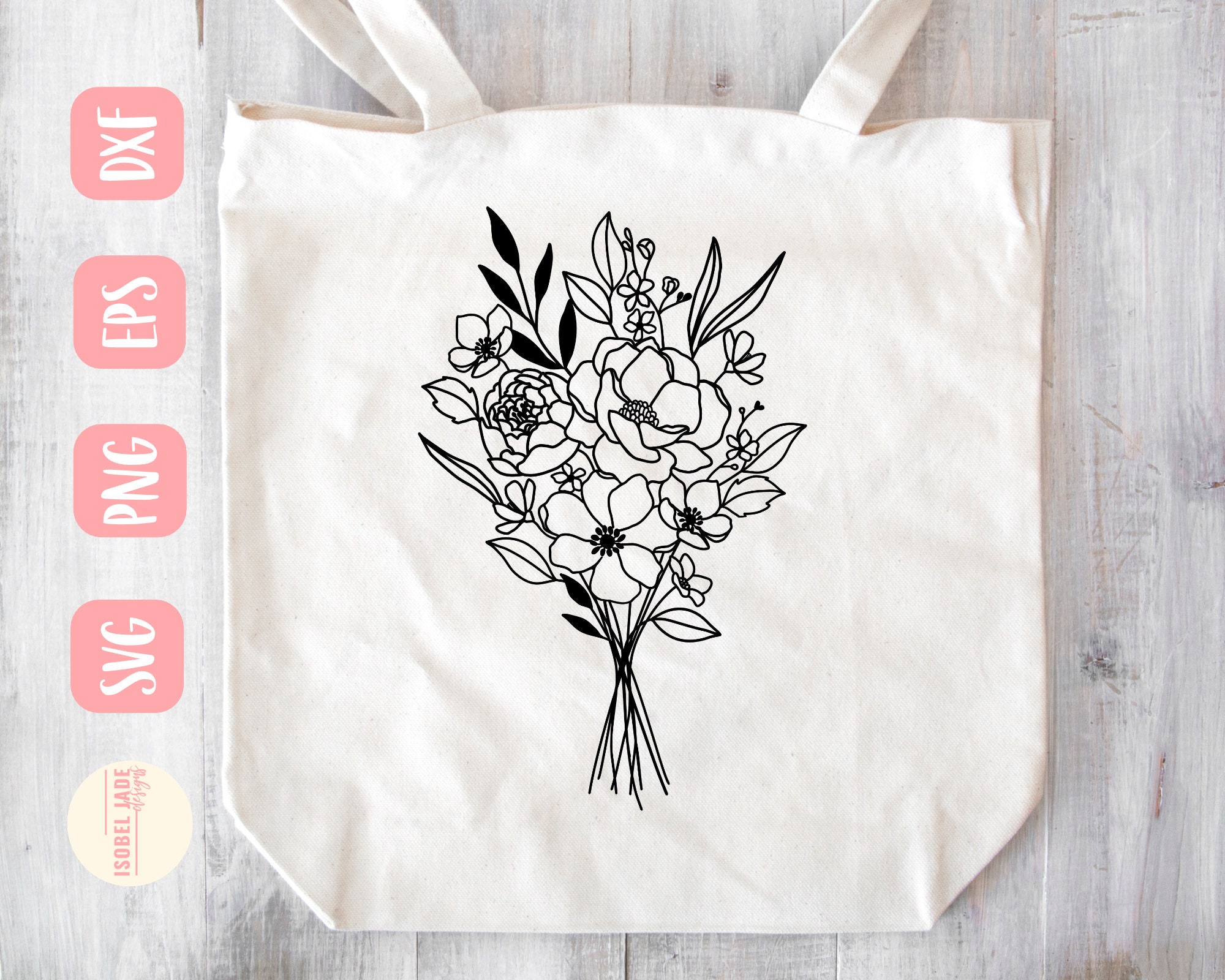 Free Free 152 Wild Flower Bouquet Svg SVG PNG EPS DXF File