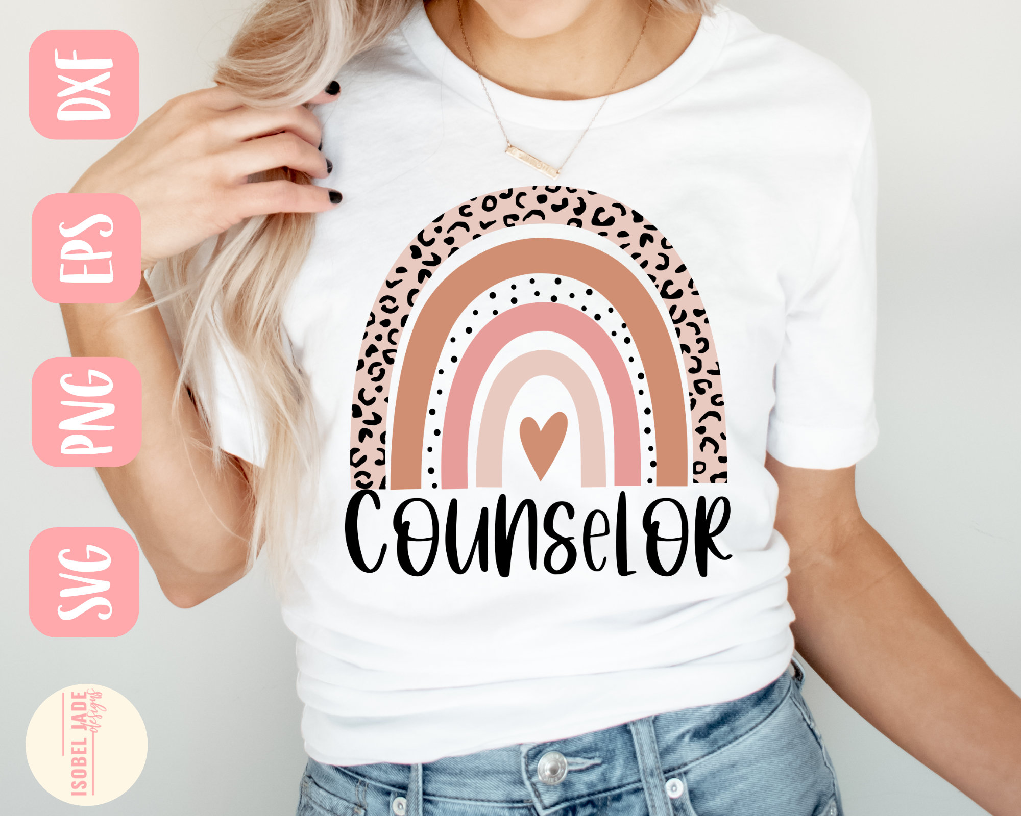 Download Counselor Svg School Counselor Svg Rainbow Svg Counselor Shirt Svg Svg Png Eps Instant Download Cricut