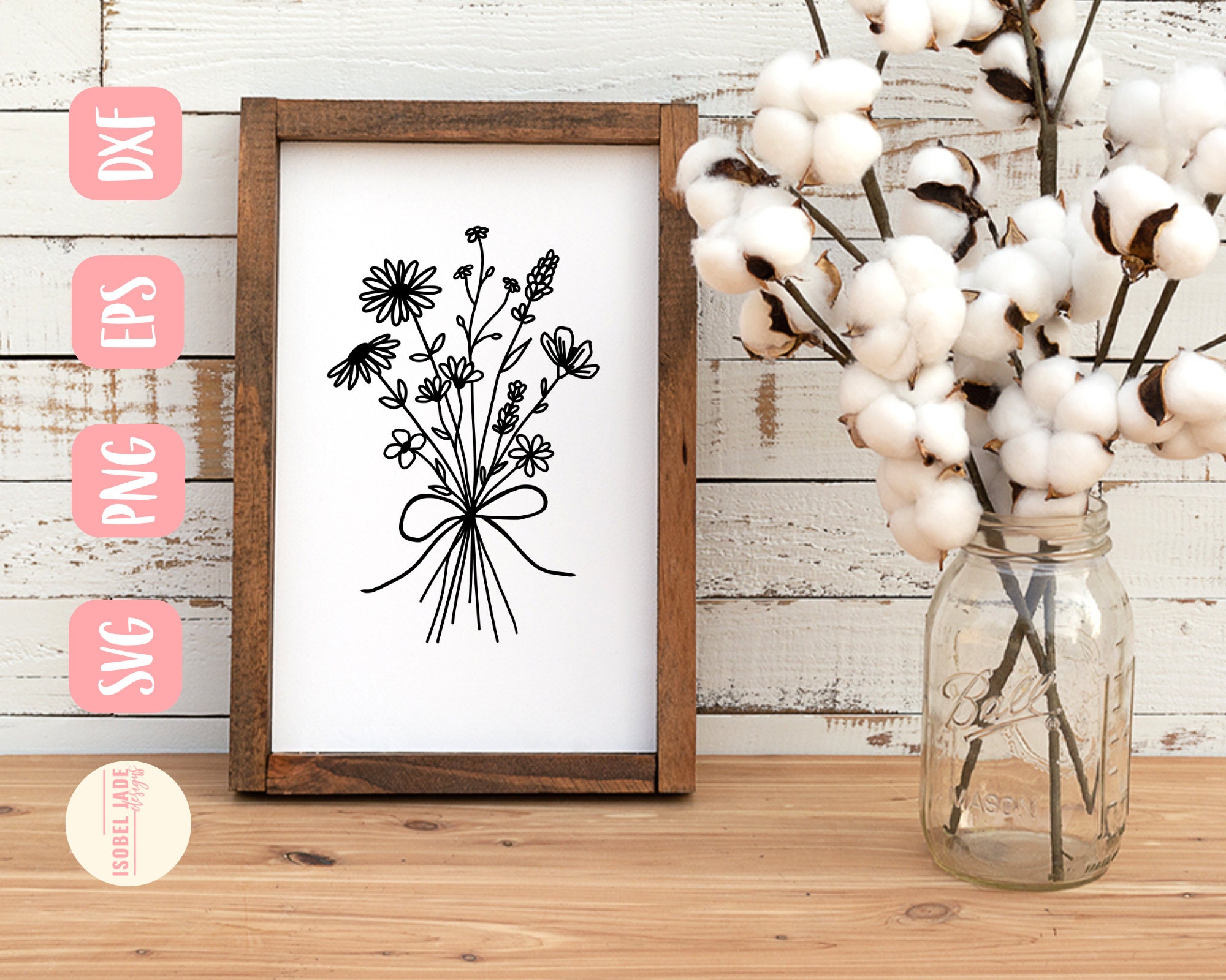 Free Free 74 Wild Flower Bouquet Svg SVG PNG EPS DXF File