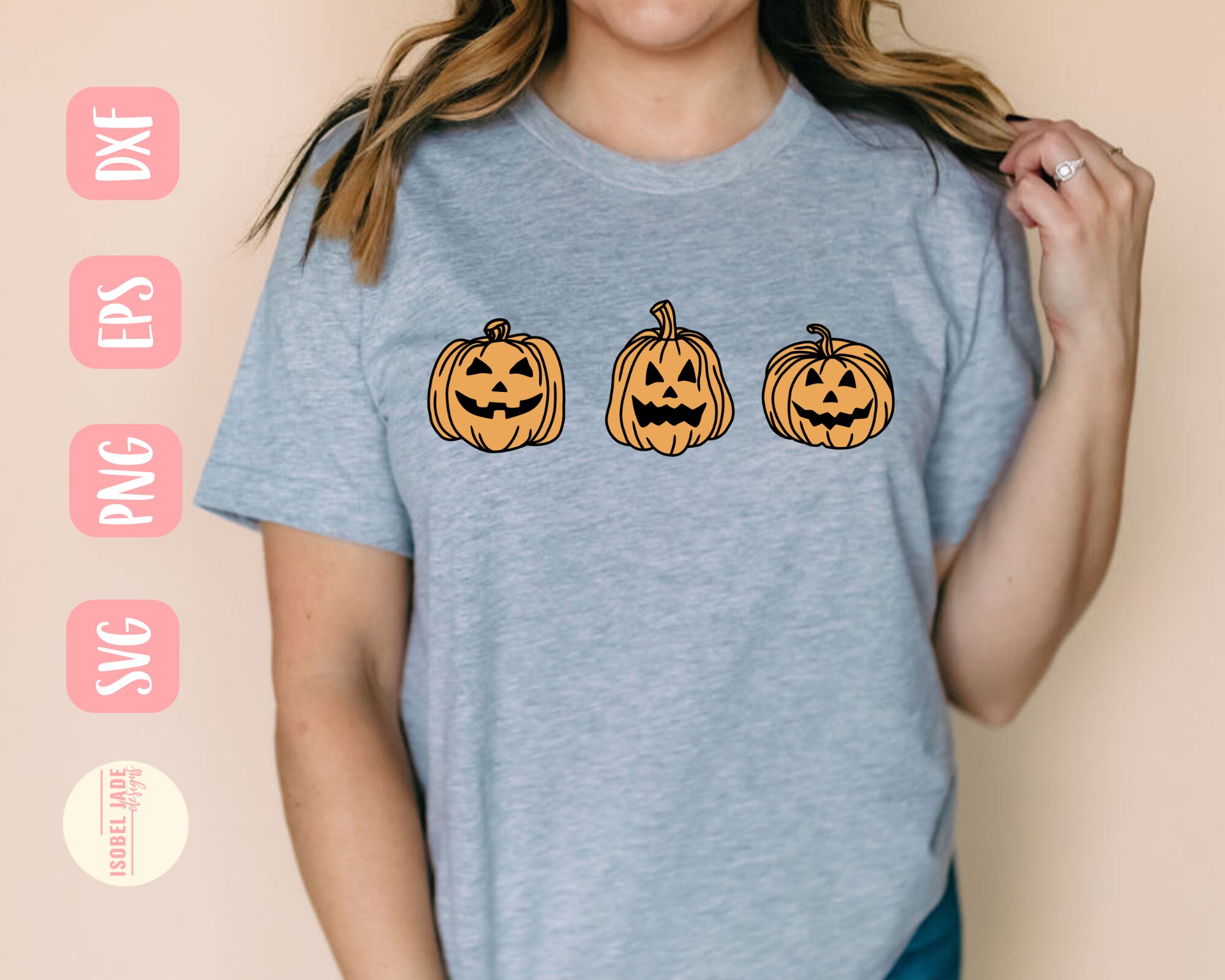 Jack O Lantern SVG Design - Pumpkin SVG File for Cricut - Halloween ...