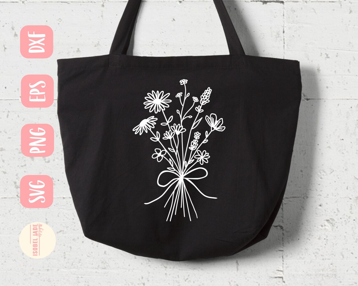Free Free 117 Wildflower Bouquet Svg Free SVG PNG EPS DXF File