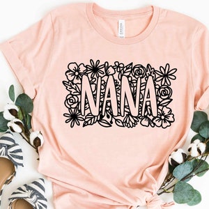Nana SVG Bundle Design Nana Bundle SVG File for Cricut Nana Shirt SVG ...