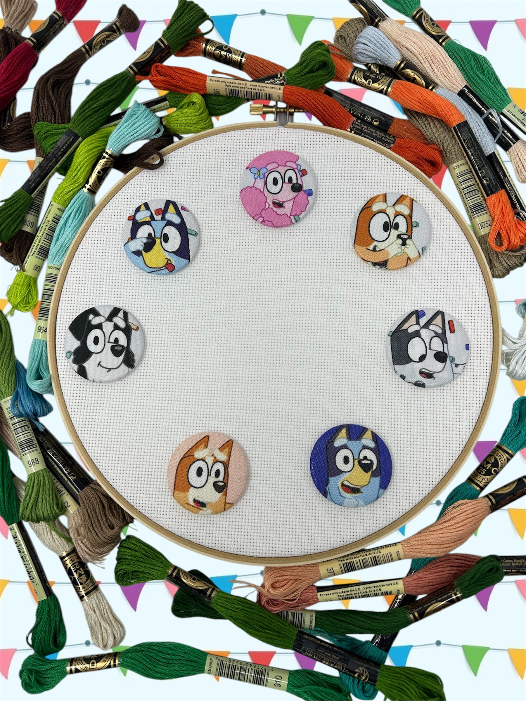 Magnetic Needle Minder - Bluey