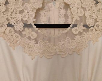 Vintage Empire waist Wedding dress