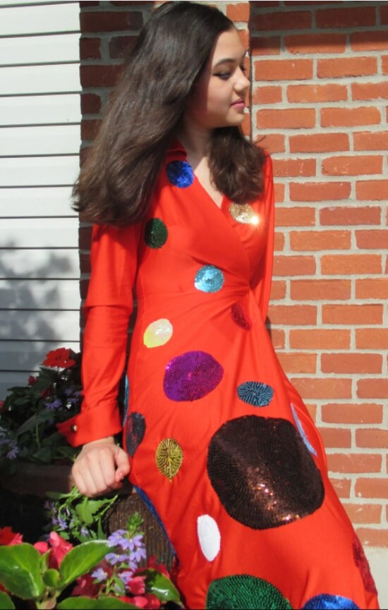 strapless open back dress Orange And Black Anarkali Gown  TheStylease.com