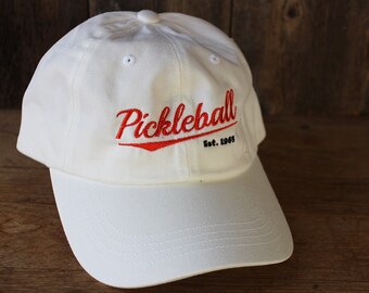 Retro Pickleball Established 1965 Baseball Hat - Pickleball Hat - Pickleball Cap