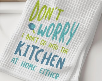 Pickleball Dish Towel - Pickleball Kitchen Humor Waffle Weave Dish Towel -  Pickleball Gift -  Pickleball Kitchen Dish Towel