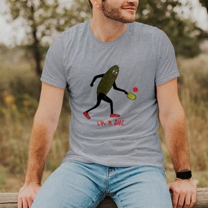 Funny Dill Pickle Pickleball Unisex T-shirt - Pickle Shirt - Pickleball Tee - Pickleball Shirt
