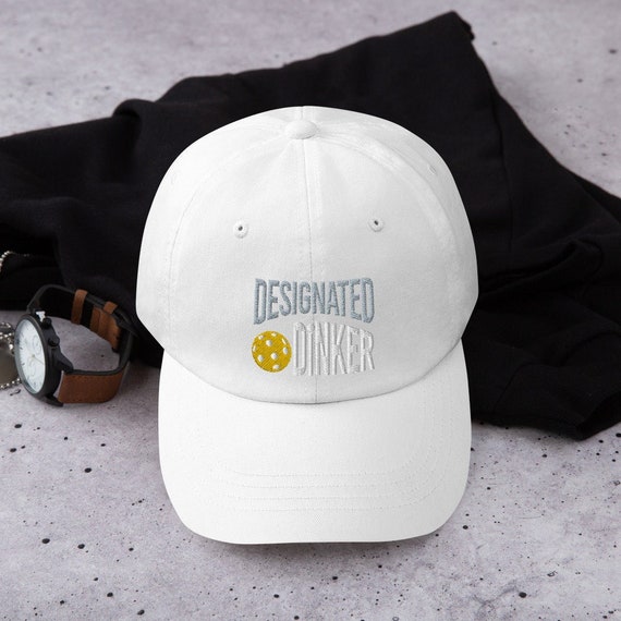 Funny Pickleball Pun Dad Hat - Designated Dinker Hat  display picture 1