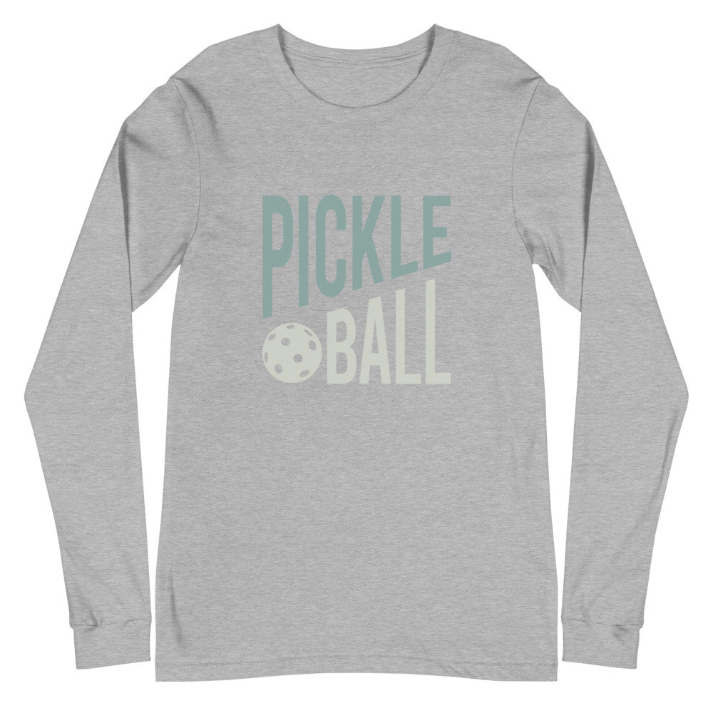 Pickleball Unisex Long Sleeve Tshirt Pickleball Gift Pickleball Long