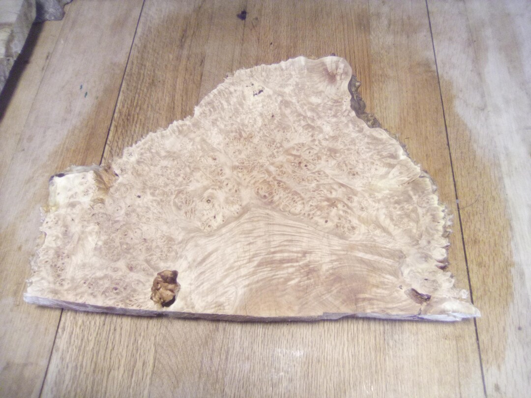 1 Figured ,burly,maple Slice 21