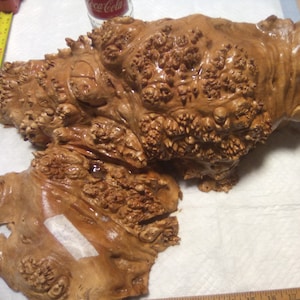 1  Maple  Burl Wedge!..20&quot;x13&quot;x7&quot;. 12lbs.
