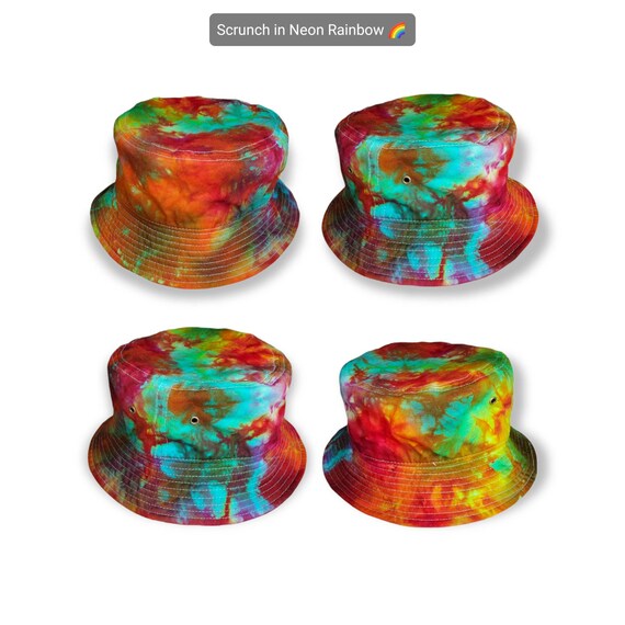 Tie dye bucket hat / festival hat / fishing hat / hunting hat