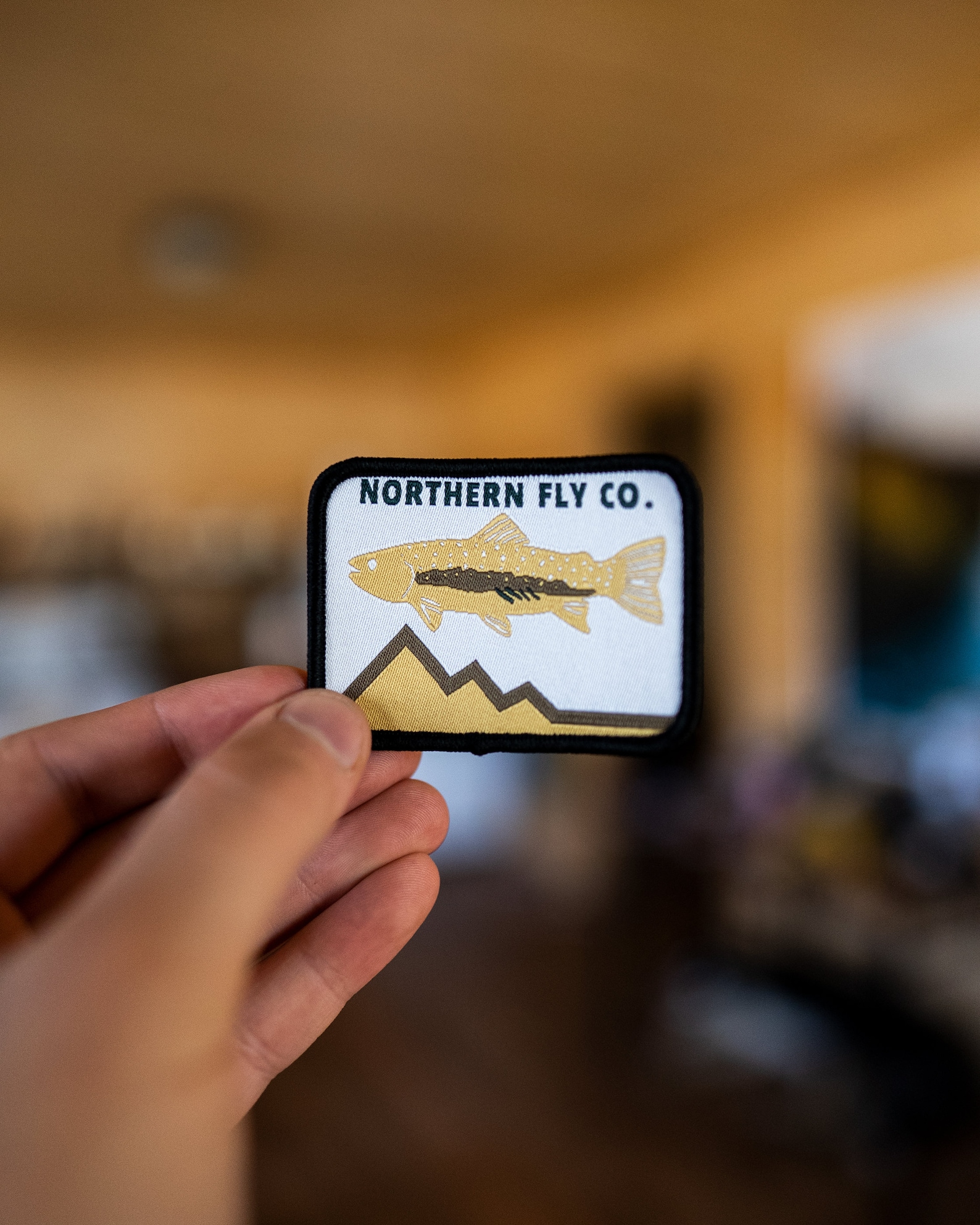 Fly Fishing Patch adhesive patch sew on patch adventure Etsy