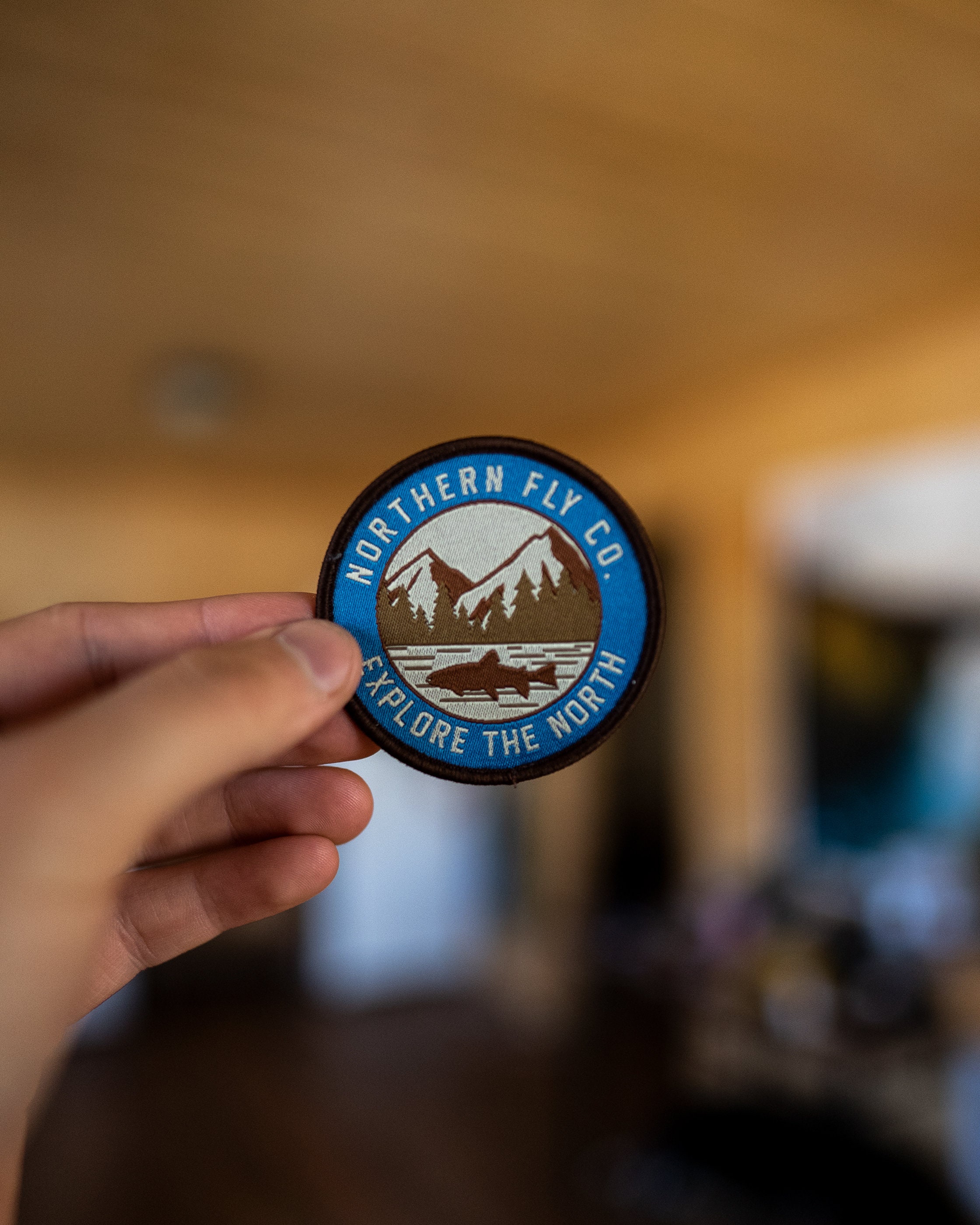 Fly Fishing Patch adhesive patch sew on patch adventure Etsy