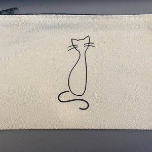 Cat travel bag / make up bag