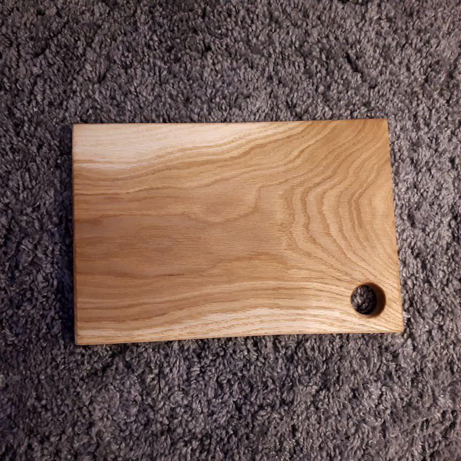 Wooden kitchen board Oak Live Edge one slab serving chopping Etsy