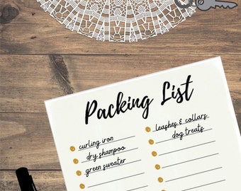 EDITABLE Summer Camp Packing Checklist Personalized Summer - Etsy