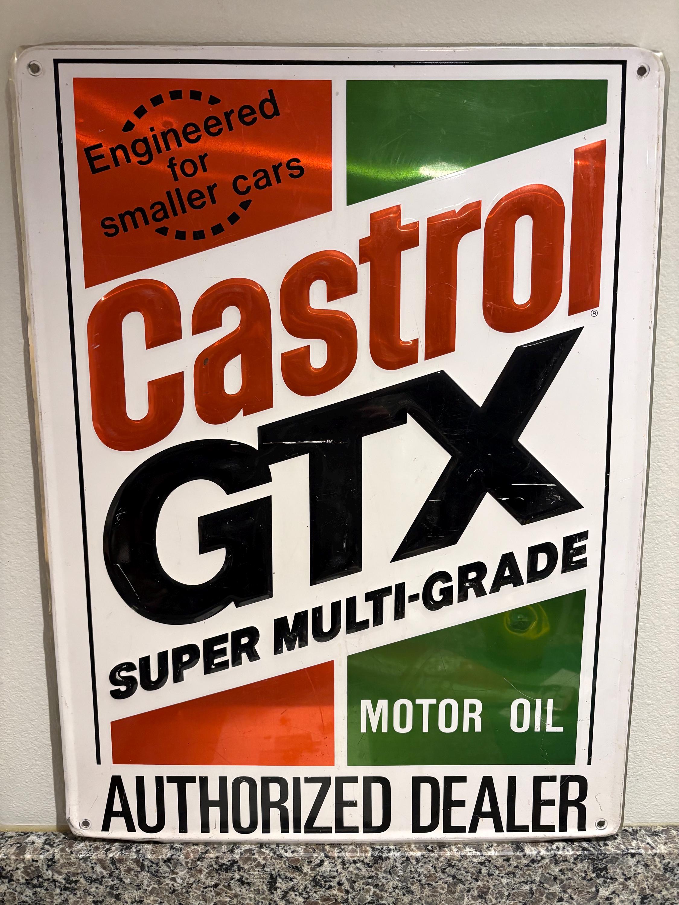 Castrol Oil Sign - Etsy