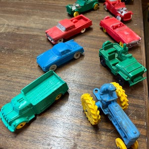 Vintage Auburn Rubber Vehicles