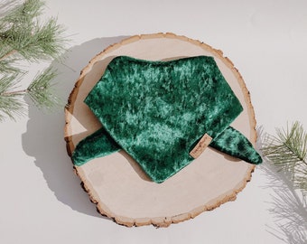 Velvet Pine Holiday/Christmas Dog Bandana