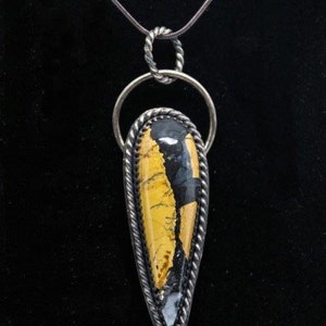 Picture agate sterling silver
