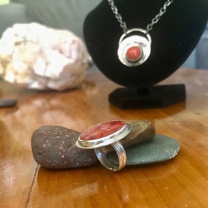 Red Turquoise Ring