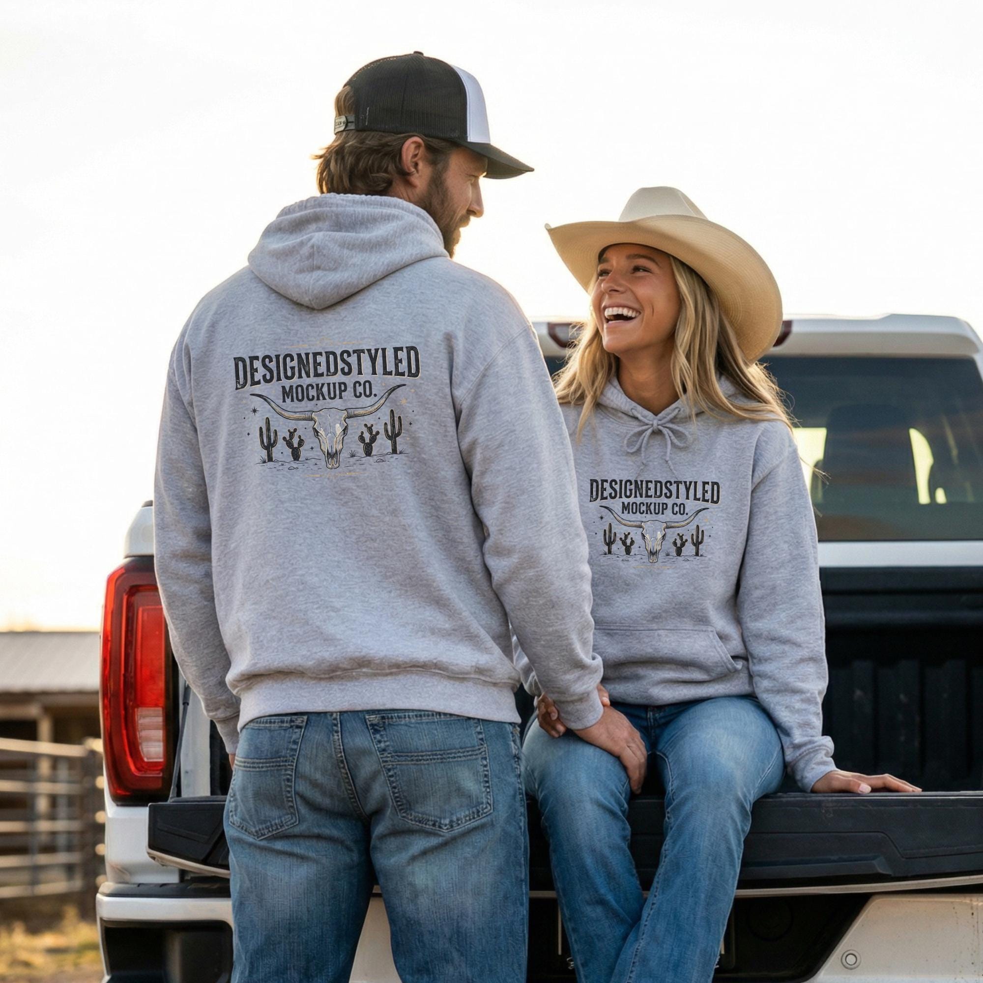 SWS Cow Girl Hoodie Avec Queue Et Cordon De Serrage, Taille XS, Blanc Tout Doux