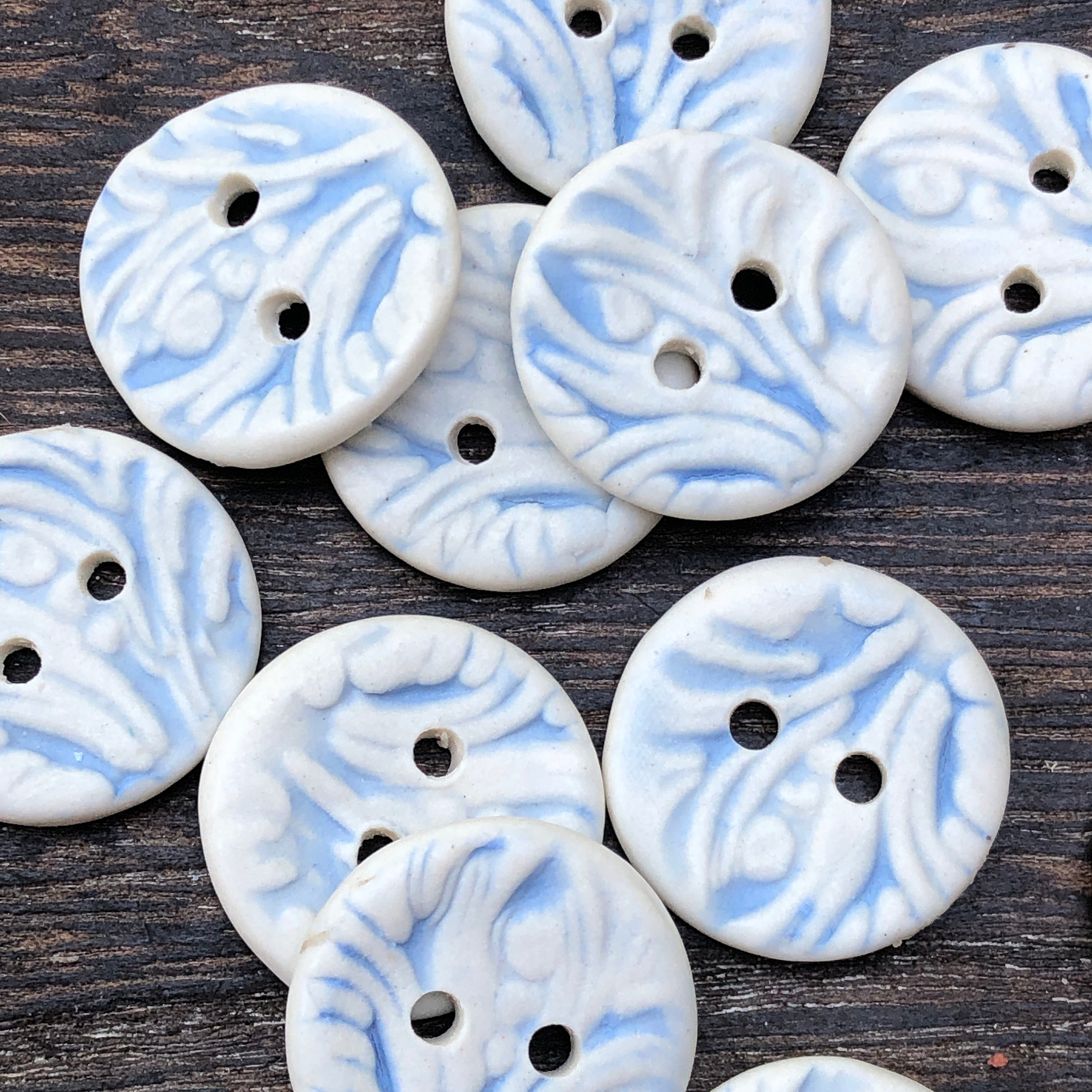 Porcelain Letter Buttons-artisan Buttons-alphabet Button-baby Buttons-blue  Letter Buttons-porcelain Buttons-small Buttons Shirt Button 