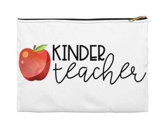 Kinder Teacher Supply Pouch