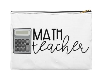 Math Teacher Supply Pouch