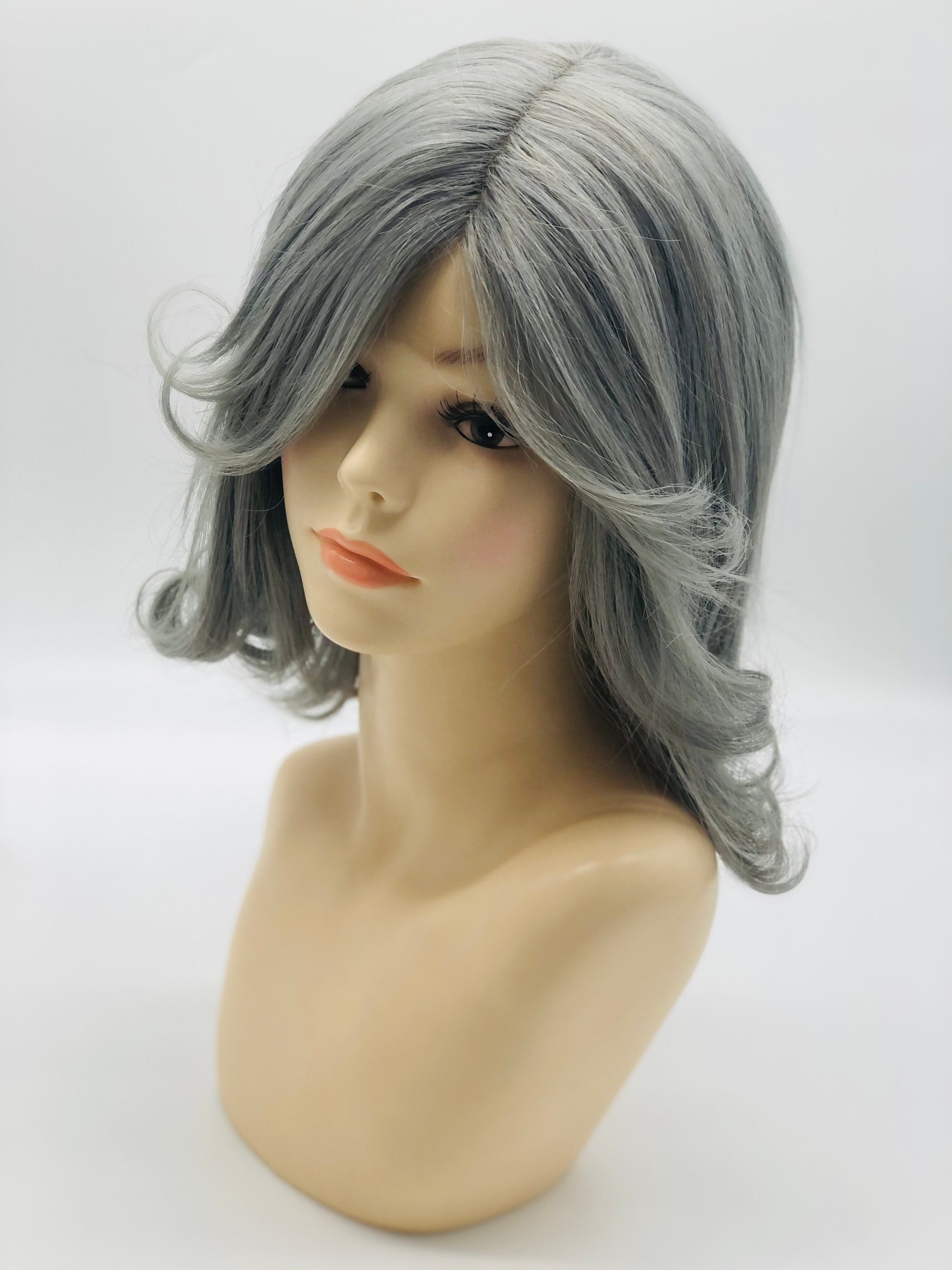 IN STOCK SILVER Wig Etsy