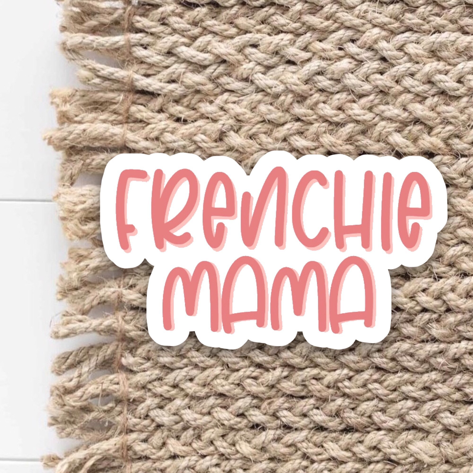 Frenchie Mom Frenchie Mom Sticker Dog Mom Sticker Frenchie | Etsy