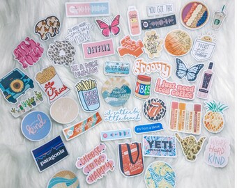 33+ Aesthetics Printable Skateboard Stickers
