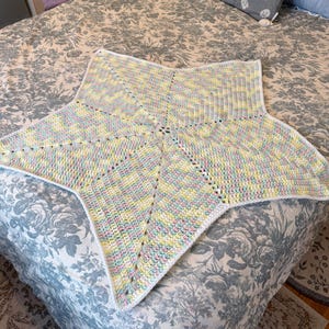 Multicolor Crocheted Baby Blanket | gift for baby boy, baby girl blankie, gift for mom, soft, baby gift