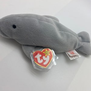 RARE Manny the Manatee Beanie Baby