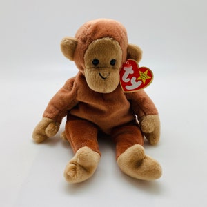 Bongo Beanie Baby - Tan Tail