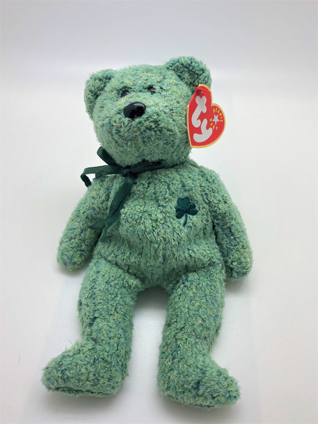 Shamrock Beanie Green Beanie Baby Bear Beanie Baby Shamrock