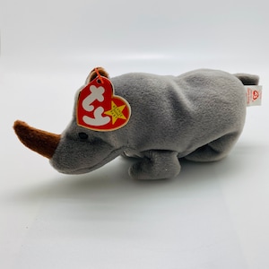 Spike the Rhino Beanie Baby