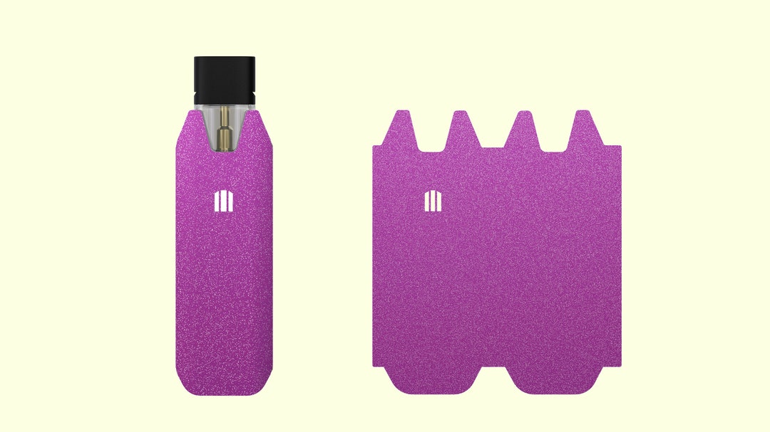 STIIIZY BIIIG Hot Pink Glitter Decal Wrap Cover Etsy