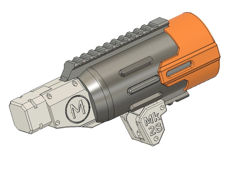 DATEIEN für den Blaster: Mk28 - Knockout Demo Raketenwerfer Bild 5
