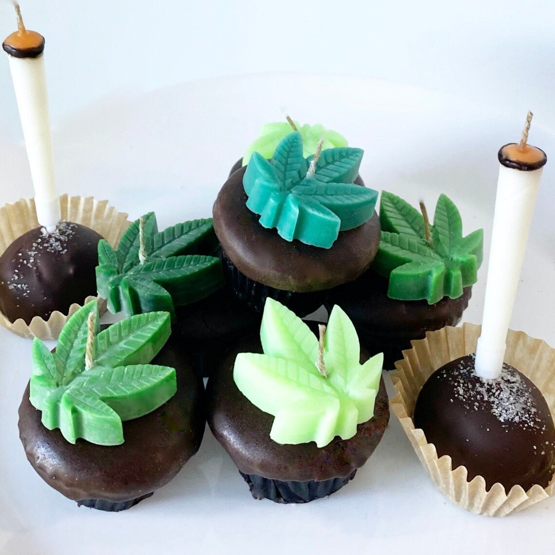 420 Novelty Joint Cake Candles Etsy