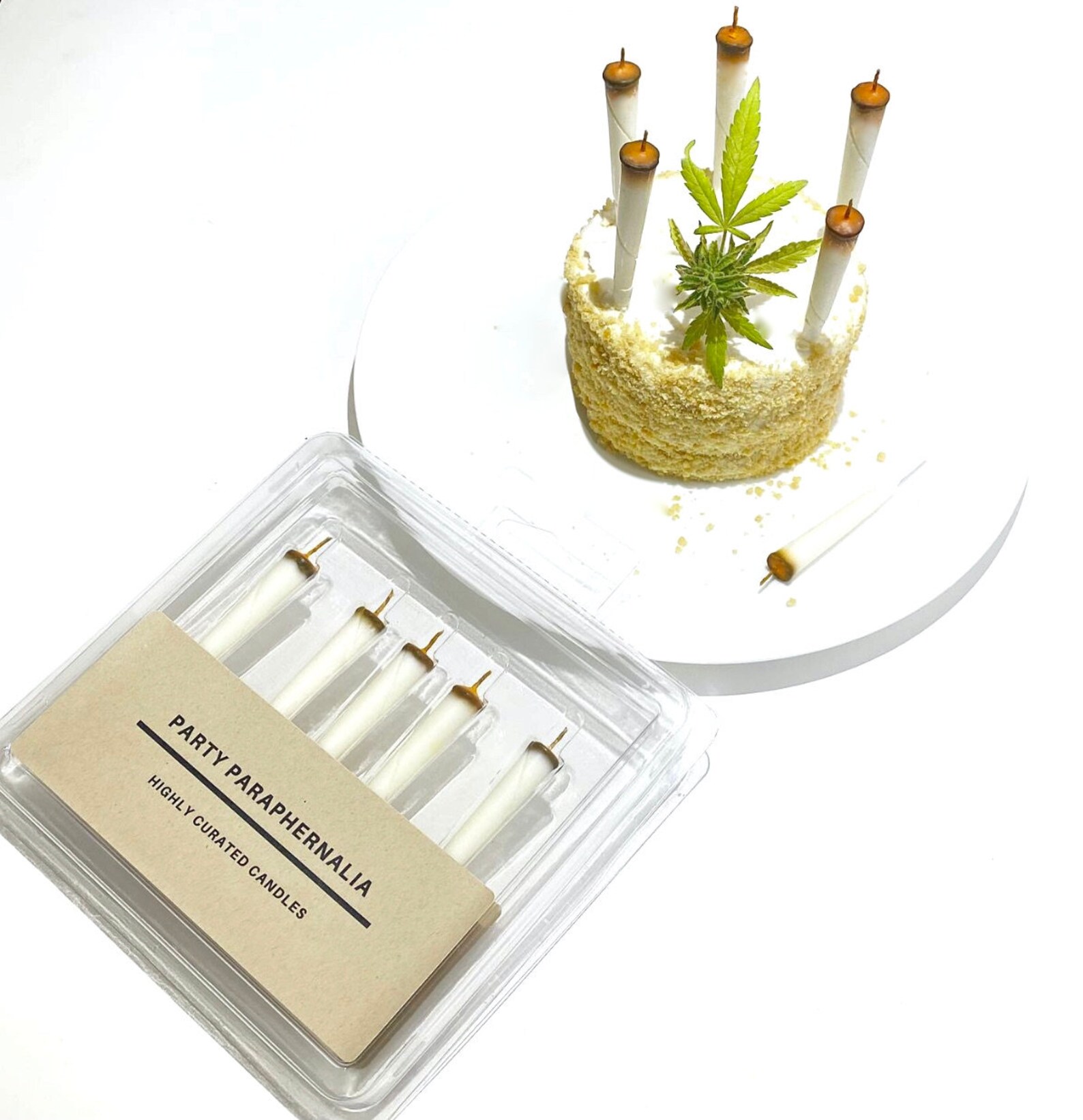420 Novelty Joint Cake Candles Etsy