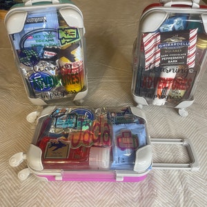 Mini Suitcase Hangover Recovery Kit, Bachelorette Party, Girls Trips, Emergency Kit