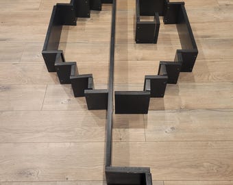 Digital_Harmonishelf Libreria con chiave di violino