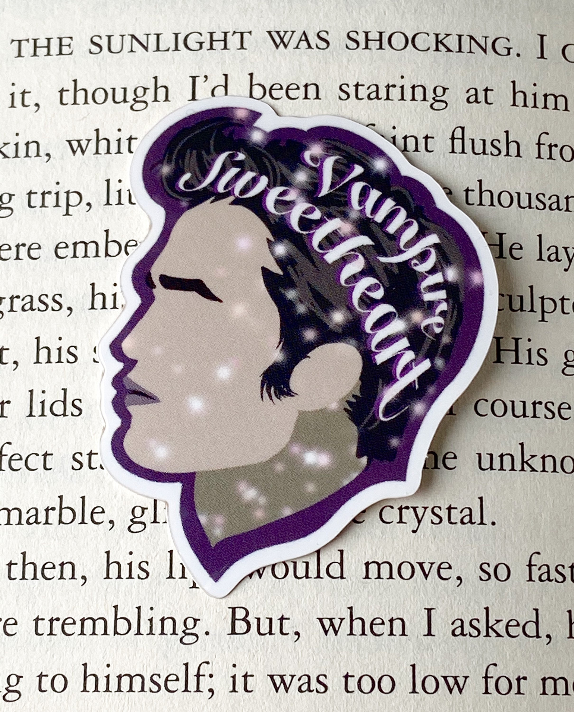 Vampire Sweetheart Edward Sticker