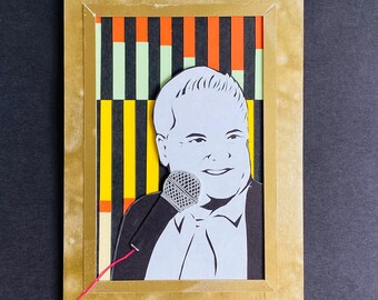 Custom Portrait Thank You Card: Personalized Keepsake, 5x7 Blank Note