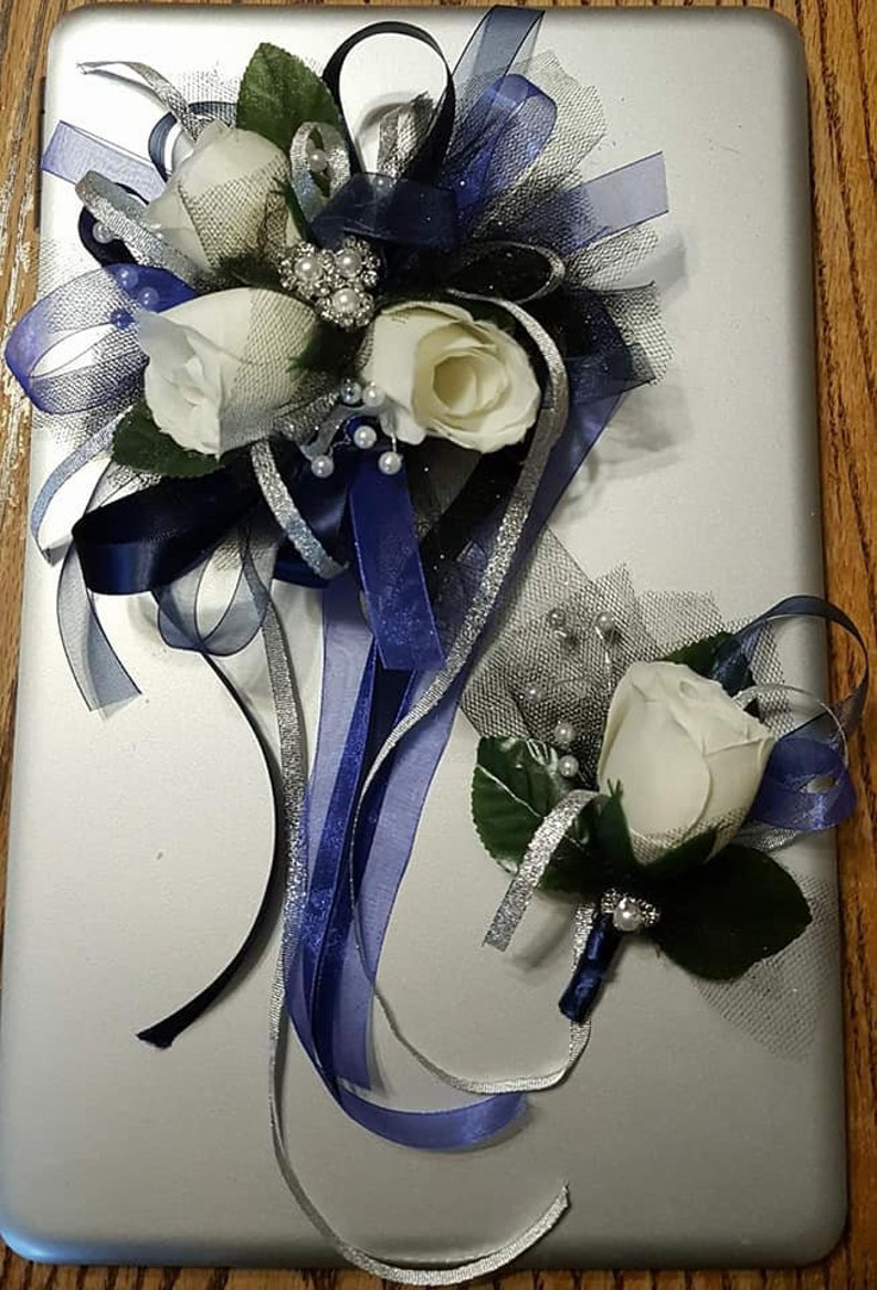 Corsage & Boutonniere Set Prom Flowers Flowers Etsy
